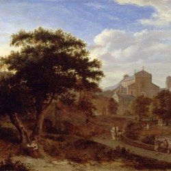Two Churches and a Town Wall